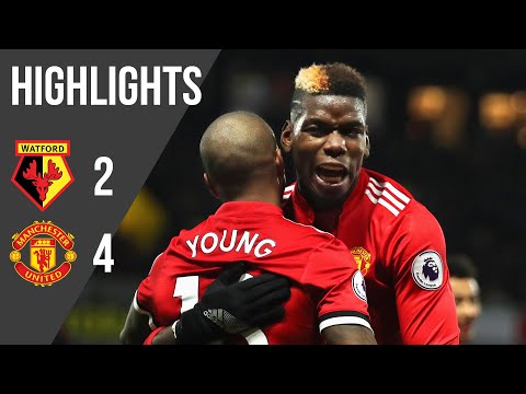 Watford 2-4 Manchester United | Premier League Highlights (17/18) | Manchester United