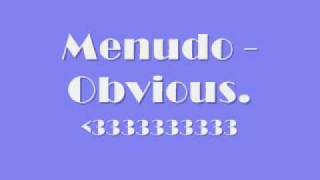 Menudo - Obvious w/lyrics