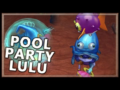 Pool Party Lulu - Skin Spotlight - League of Legends