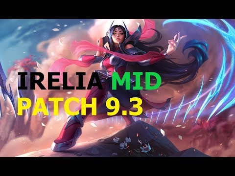 SKT T1 Faker Play Irelia Mid Challenger Korean Pro Replays