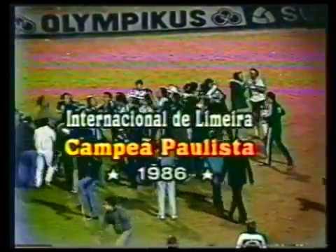 Internacional de Limeira x Palmeiras - Campeonato Paulistão 1986 (2º Tempo)