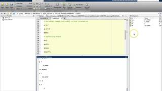 Lab01_3: Matlab Variables