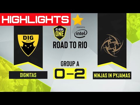 Dignitas 0-2 NiP - Vertigo Map 2 | ESL One: Road to Rio EU Group A