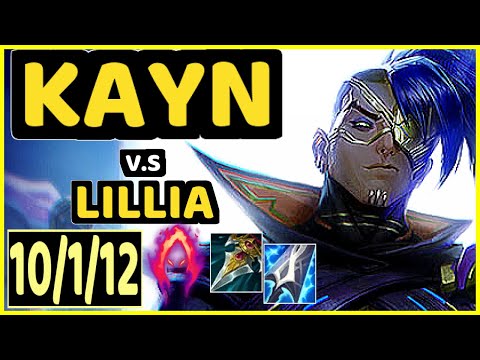 KAYN vs LILLIA - 10/1/12 KDA JUNGLE CHALLENGER GAMEPLAY - NA