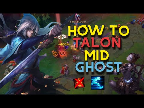HOW TO USE GHOST ON TALON MID IN S14 TALON VS ORIANNA