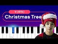 V - Christmas Tree  | Piano Tutorial