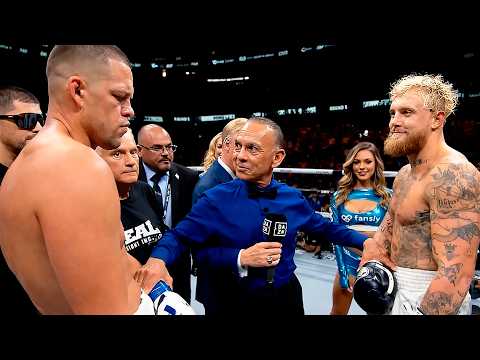 Nate Diaz (USA) vs Jake Paul (USA) | BOXING fight, HD