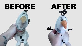 WASH STUFFED ANIMALS SO THEY LOOK BRAND NEW AGAIN! | TEACH ME HOW TO CLEAN