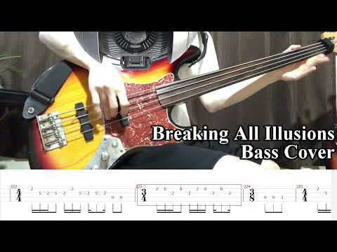 Dream Theater - Breaking All Illusions (Bass Cover + Tab)