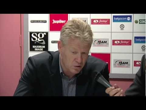 Persbabbel Peter Maes na Lokeren - Beerschot