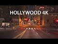 Hollywood 4K Night Drive