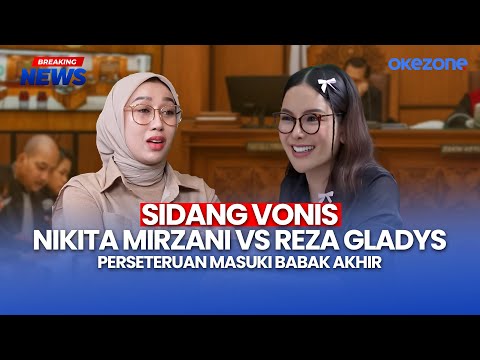 🔴BREAKING NEWS - NIKITA MIRZANI DIVONIS 4 TAHUN PENJARA  | 28/10