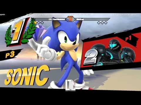 LTL | That1blakkkid (Samus) Vs. MexiLag (Sonic) - LTL | HTC Smash 4 TuesdayZ