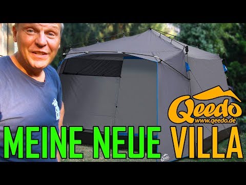 Qeedo Quick Villa 5 - Fast setup - Extremely spacious - 5-person tent