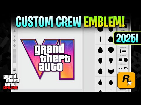 How to Get Custom Crew Emblem in 2025 | GTA Online