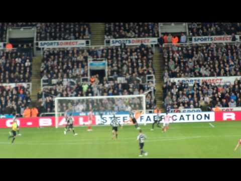 Adam Johnson smb goal.Newcastle 0 - 1 Sunderland