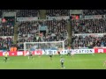 Adam Johnson smb goal.Newcastle 0 - 1.