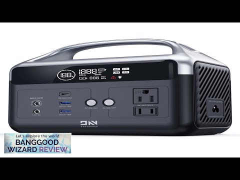 US Direct  DaranEner NEOZ 300W Portable Power Station 179.2Wh/56000mAh LiFePO4 Battery Review