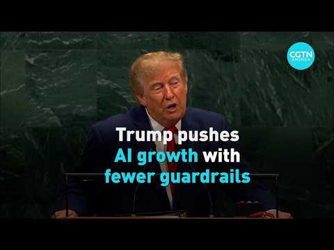 Trump pushes AI growth with fewer guardrails