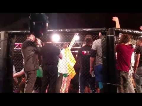 Craig Coakley stops Jeremy Nkoa Zoa at Cage Kings Dublin