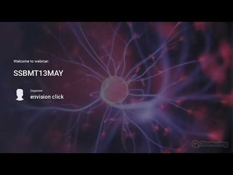 SSBMT Webinar Series - Sickle Cell Disease - May 13