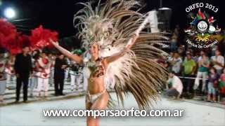 Comparsa ORFEO 2013 - Show de Escuela de Samba - 1ra parte (Percusión)