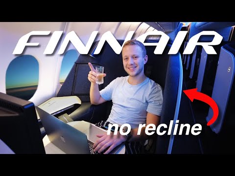 Finnair BUSINESS Class & Platinum Wing Lounge