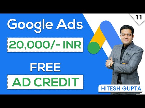 Google Ads FREE 20000 Credit | How to Get Redeem Google Ads Promotional Code | googleads2022