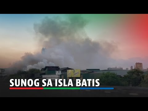 Sunog sumiklab sa Isla Batis, San Juan City