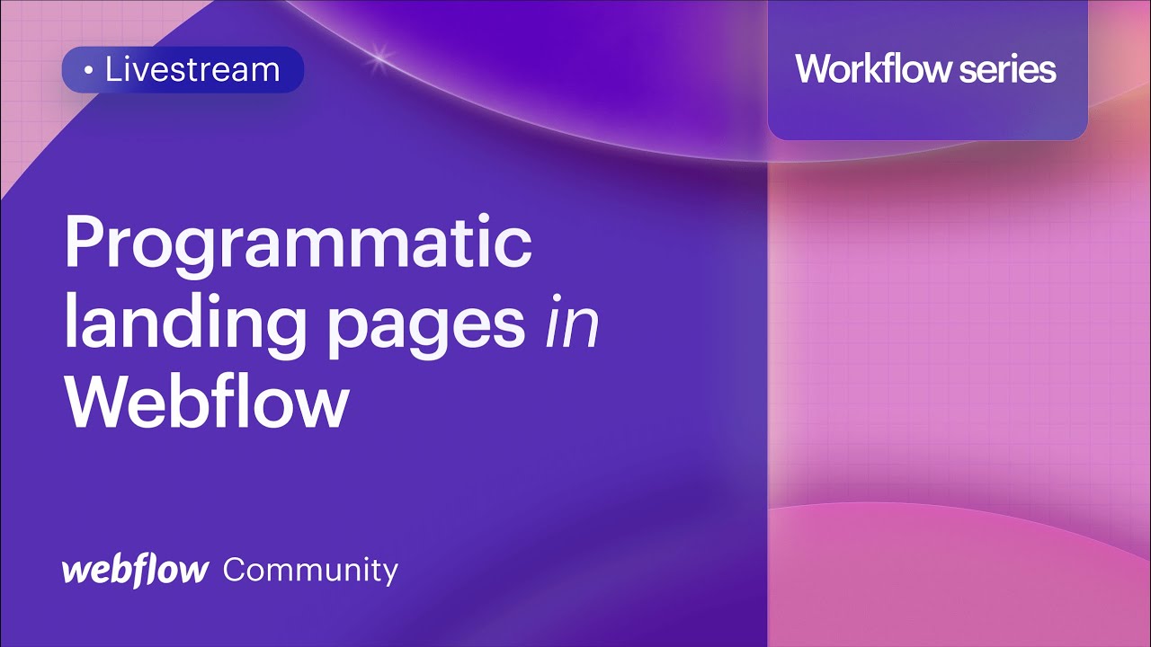 Programmatic landing pages with the Webflow CMS and Whalesync