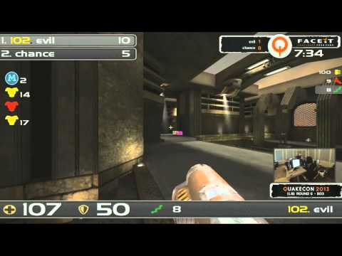 QuakeCon 2013 (LB) Round 6 evil vs chance (map 2 of 2)