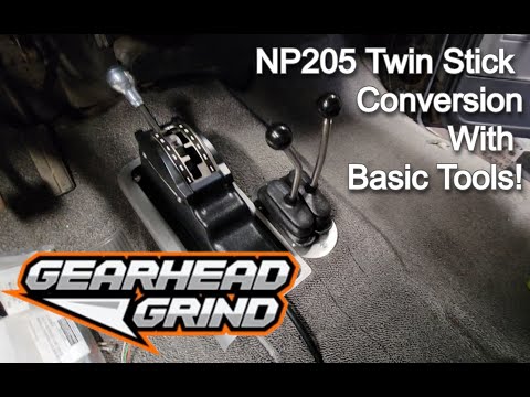 Easy GM NP205 DIY Twin Stick Conversion Using JB Custom Fab. Kit