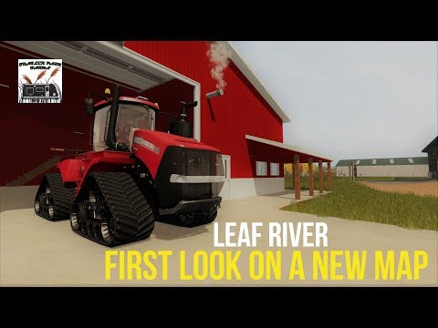 LIVE! Farming Simulator New Map, SP on Leaf River.