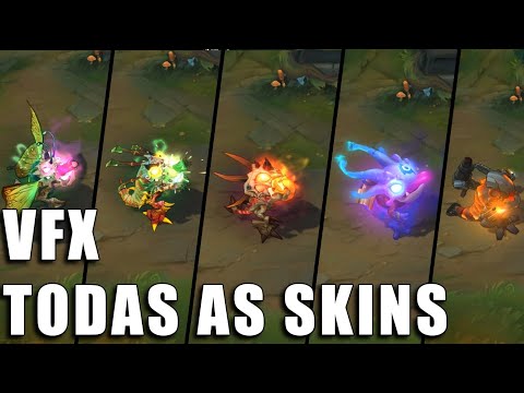 KOGMAW TODAS AS SKINS - UPDATE VFX