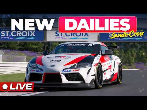 🔴 GT7 | New Week of Daily Races - Sainte-Croix | Live 🔴