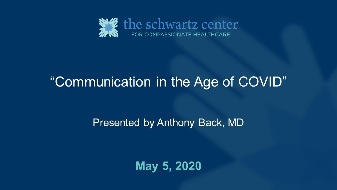 Communication in the Age of COVID