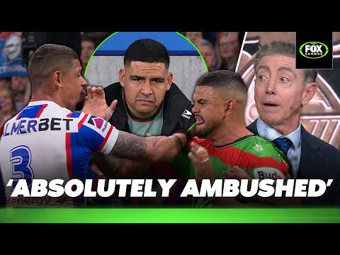Hands THROWN as Knights stun injury-ridden Bunnies in Fiery opening finals contest 🔥 | Fox League