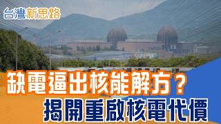 AI吃電巨獸逼出返核聲浪！核二核三重啟能救缺電？一年替台電省300億還是核廢惡夢重來｜【台灣新思路】三立財經iNEWS