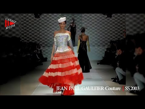JEAN PAUL GAULTIER Haute Couture Spring 2003 Paris - Canale Moda
