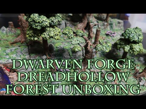 Dwarven Forge Dreadhollow Forest Unboxing