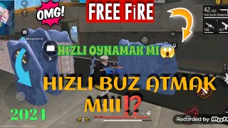 FREE FİRE NASIL HIZLI OYNANIR 2024 , HIZLI BUZ ATMA TAKTİKLERİ !! #freefire #ff 