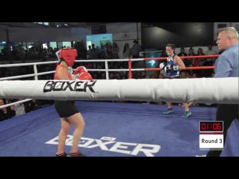 Fight 2: Gina Coombes vs Allix Sadler - Auckland Fighting Irish - ABA Stadium