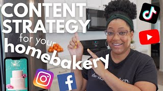 Content Strategy for Home Bakers with Content Ideas for Social Media