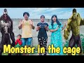 Monster in the cage | comedy video | funny video | Prabhu Sarala lifestyle