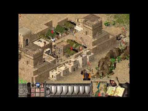 Walkthrough Stronghold Crusader stage 48.Hades.no commentary