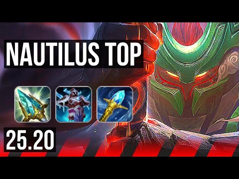 NAUTILUS vs GRAGAS (TOP) | Dominating, 32k DMG | EUW Master | 25.20