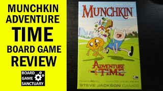 Munchkin Adventure Time Card Board Game Review & Runthrough