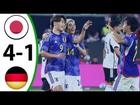 Japan vs Germany 4-1 - All Goals & Extended Highlights - 2023 HD