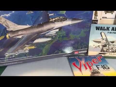1/32 ACADEMY F-16 VIPER BUILD PART 1