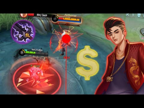 CHOU GOLD LANE IS THE BEST!! | CHOU BEST BUILD | MOBILE LEGENDS